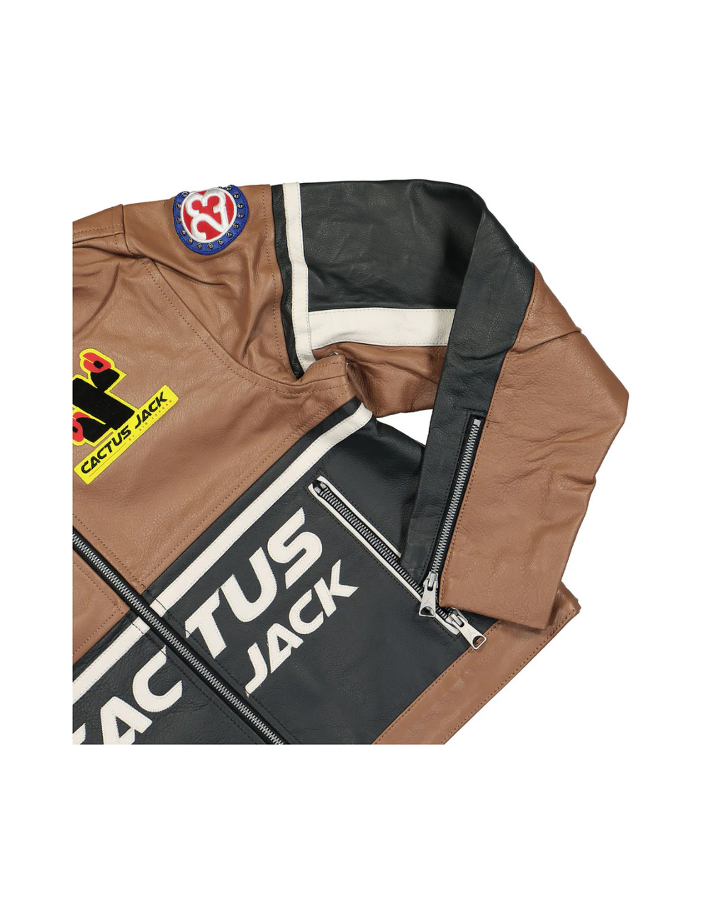 Jordan x Travis Scott Cactus Jack Women's Leather Jacket