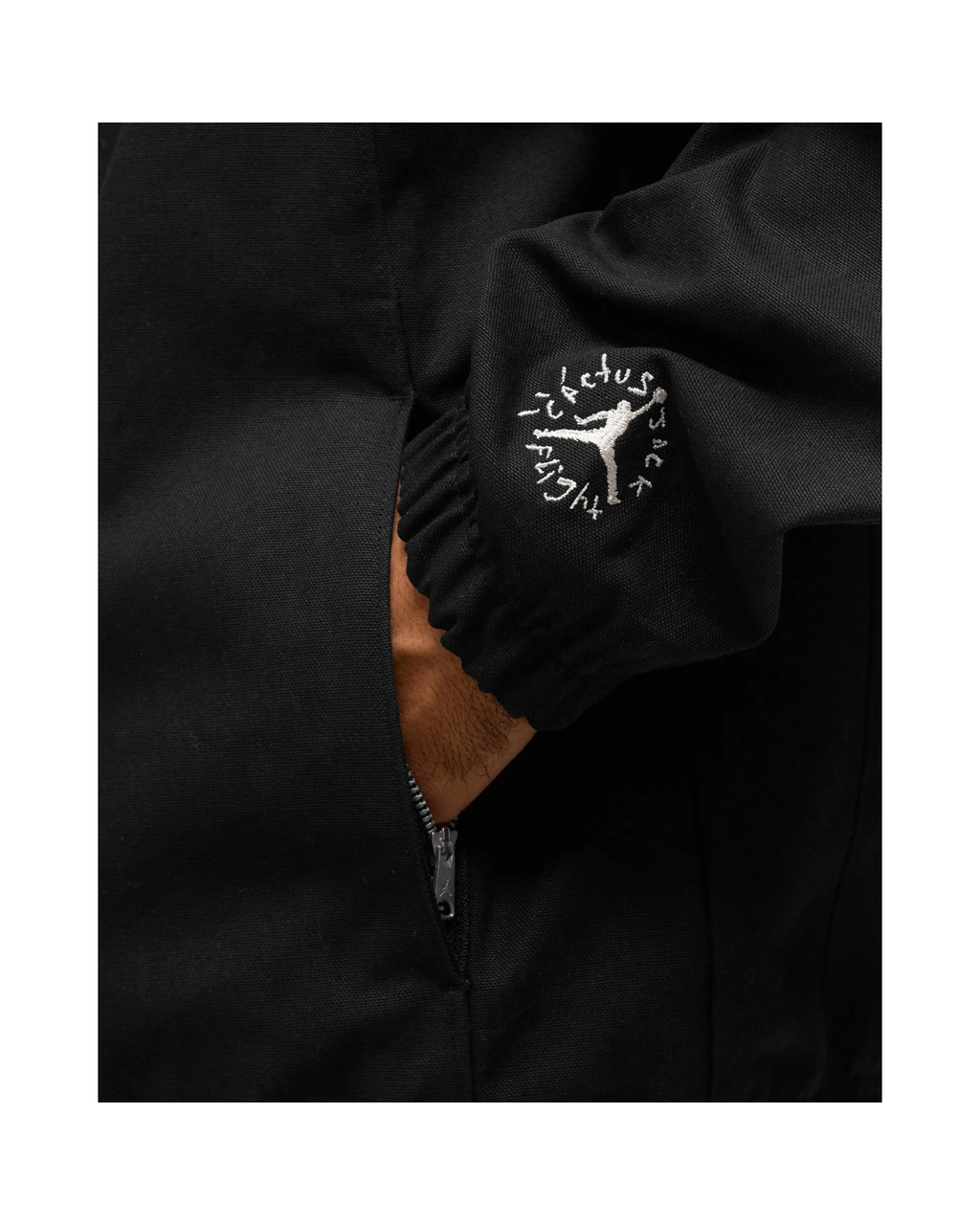 Travis Scott x Jordan Woven Jacket Black