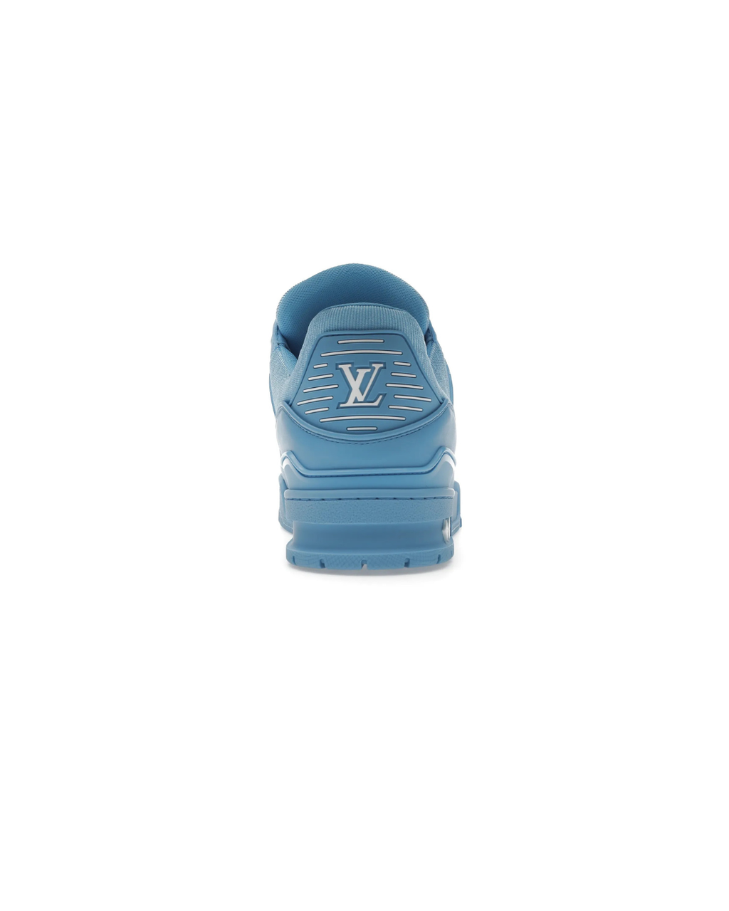 Louis Vuitton Trainer Bblue Embossed Monogram