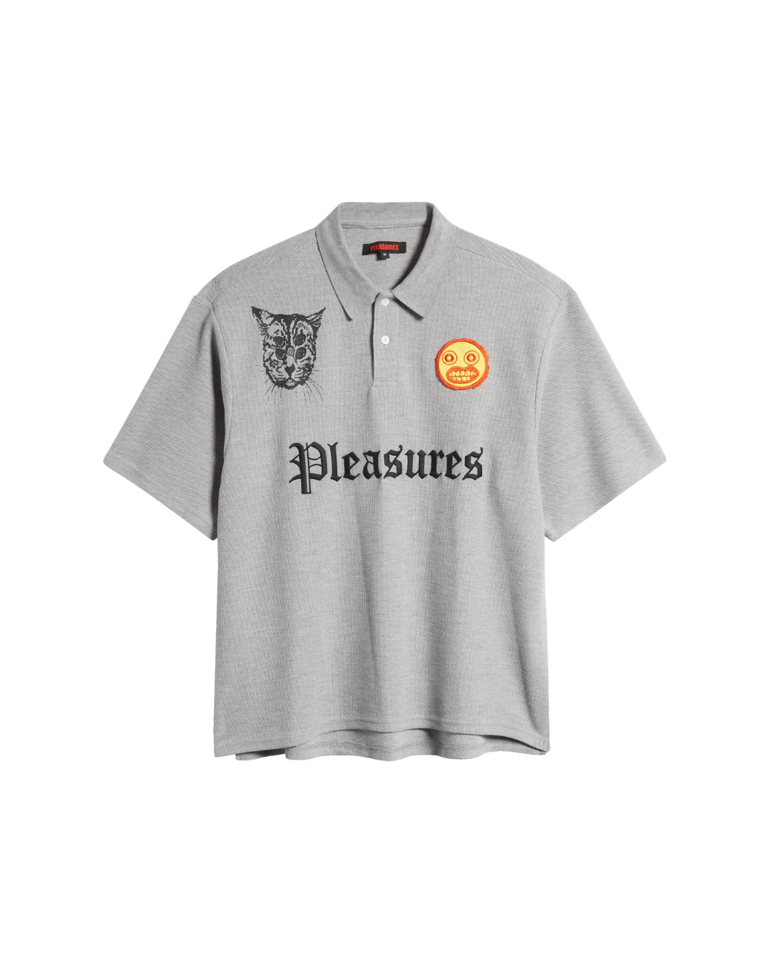 Pleasures Wyatt Logo Piqué Polo