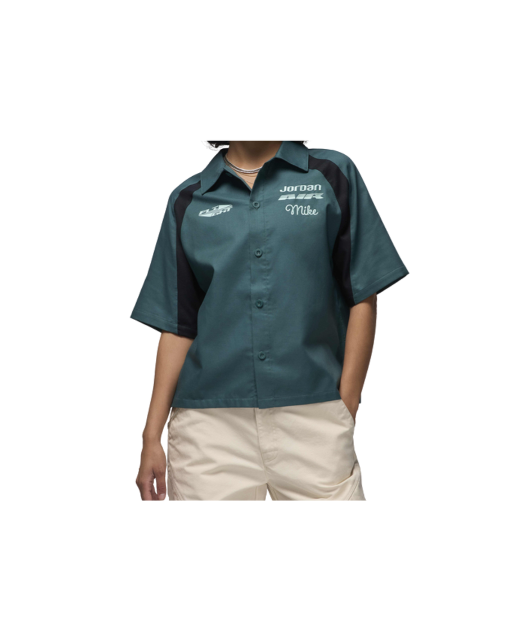 Jordan Shirt Boxy Green Black