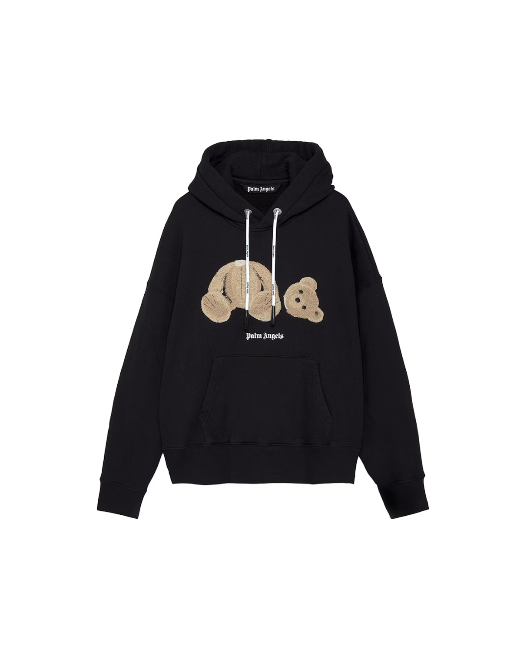 Palm Angels Bear Hoodie Black