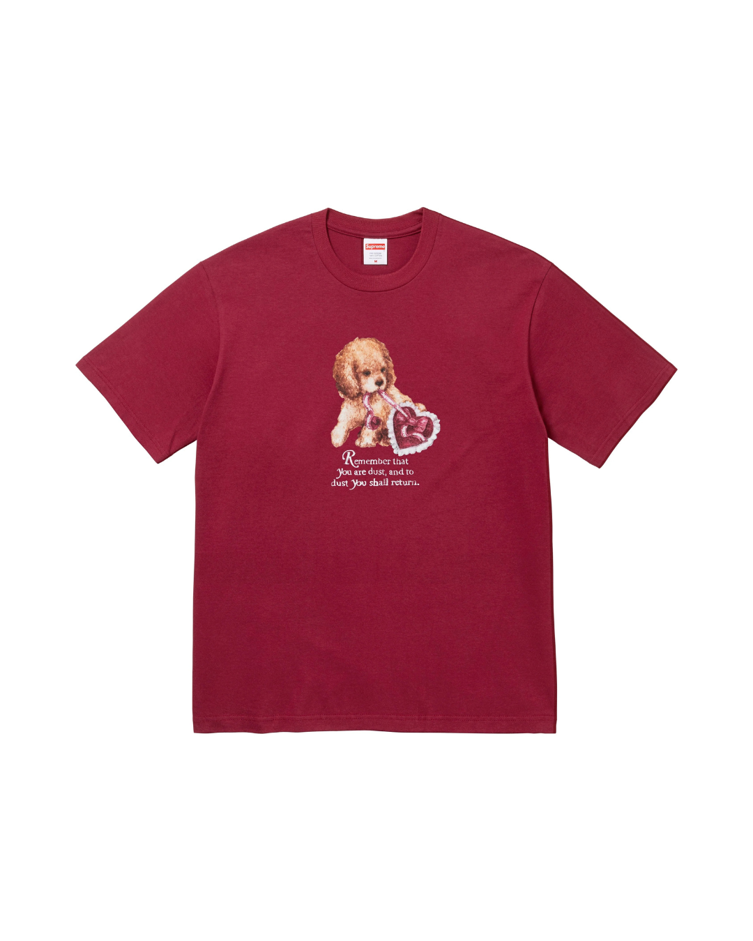 Supreme Dust Tee Cardinal Red