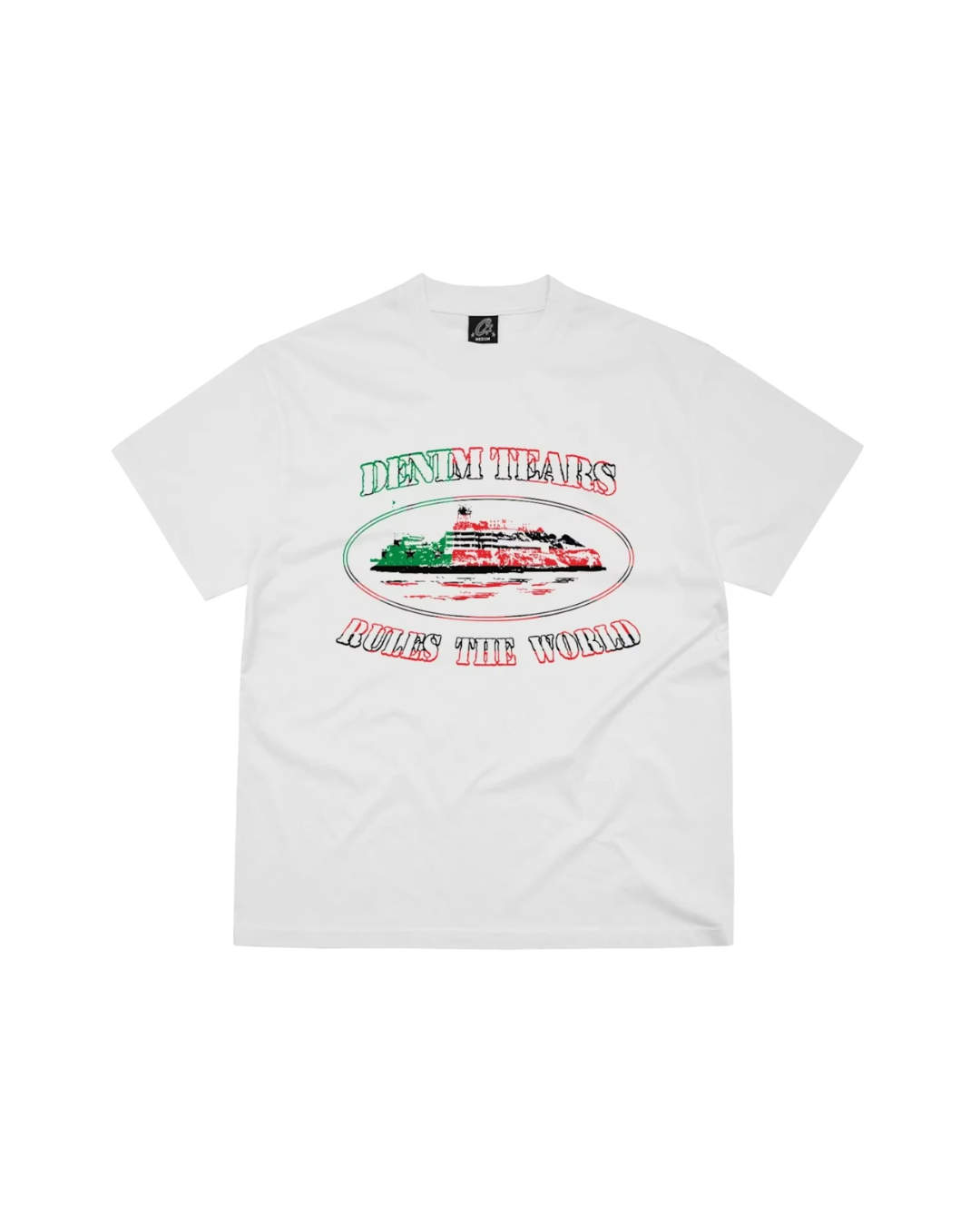 Corteiz x Denim Tears Cortears Tee White