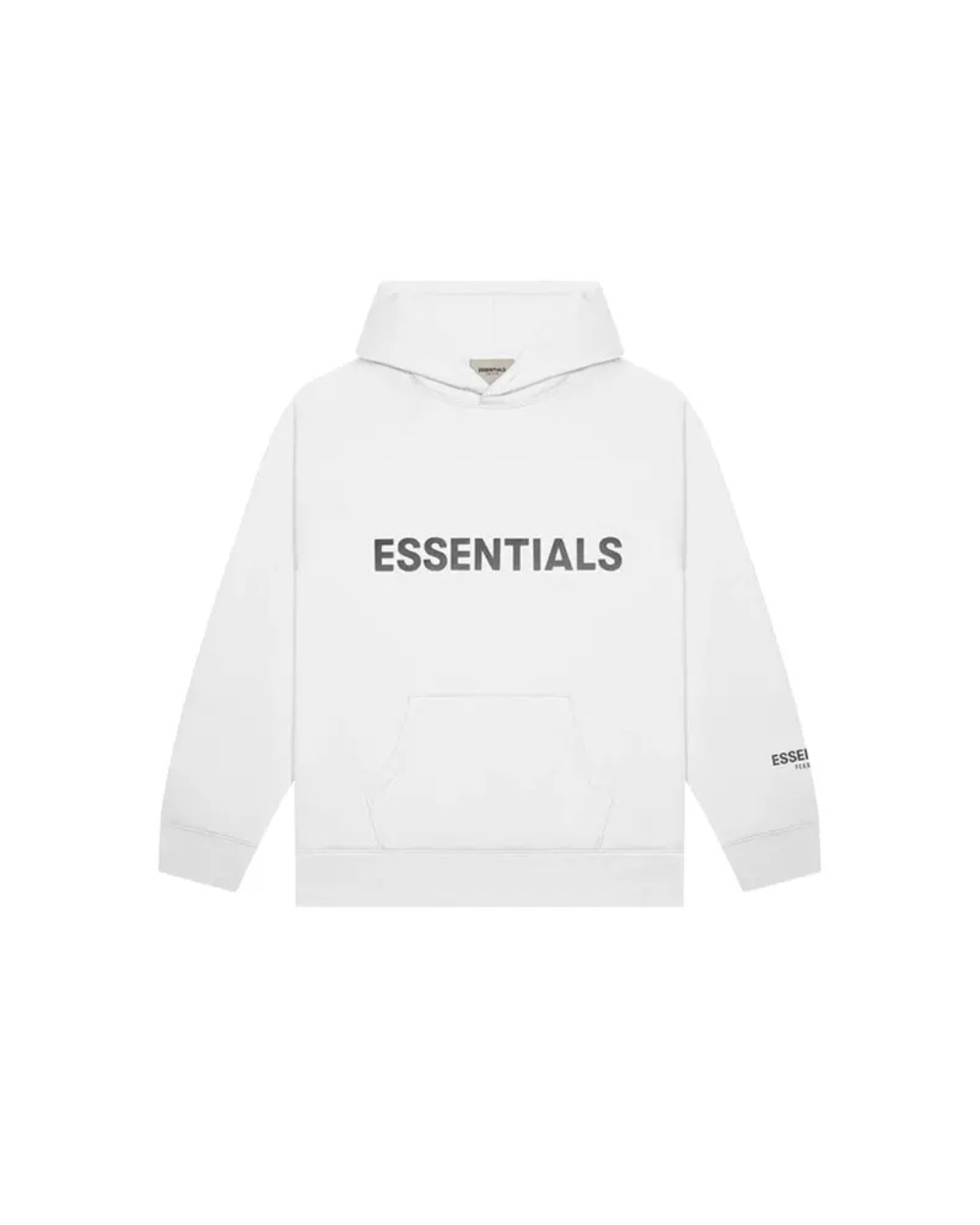 Fear of God Essentials White Hoodie